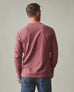 Men's Premium Slub Crew Long Sleeve Tee - Wild Ginger